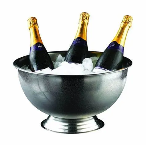 Vasque à champagne inox