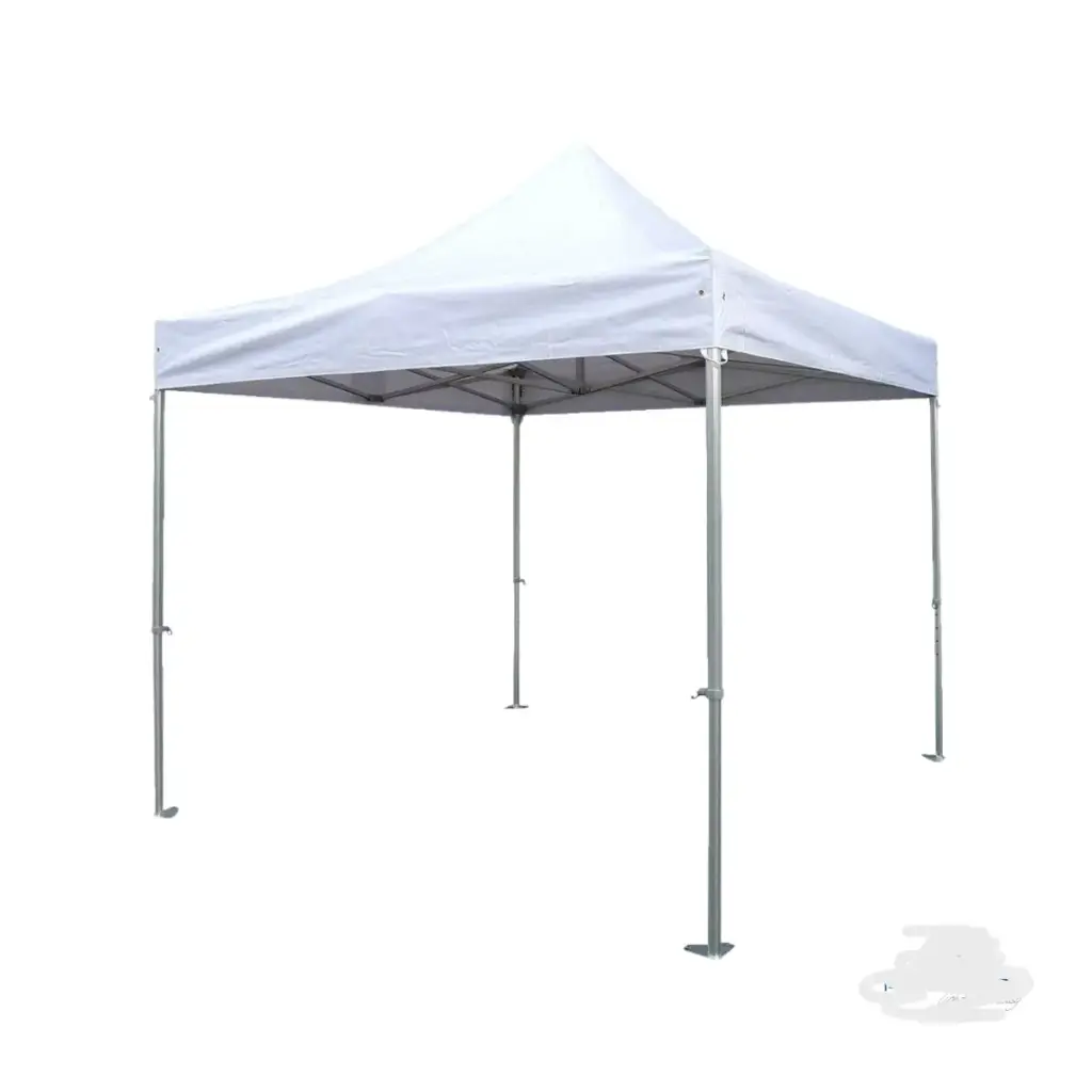 Tonnelle  Aluminium/fibre 50mm 3x3m 520g PVC