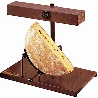 Appareil à raclette traditionnel 1/2 roue