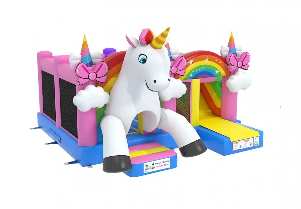 Chateau gonflable LICORNE