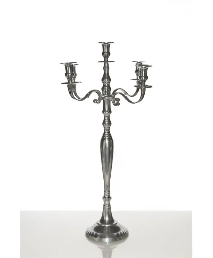 [CA80] Chandelier argenté  (80 cm)