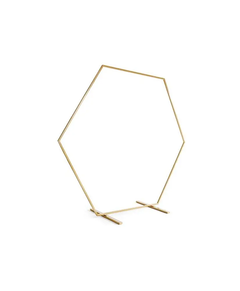 Arche pentagonale or 220cm