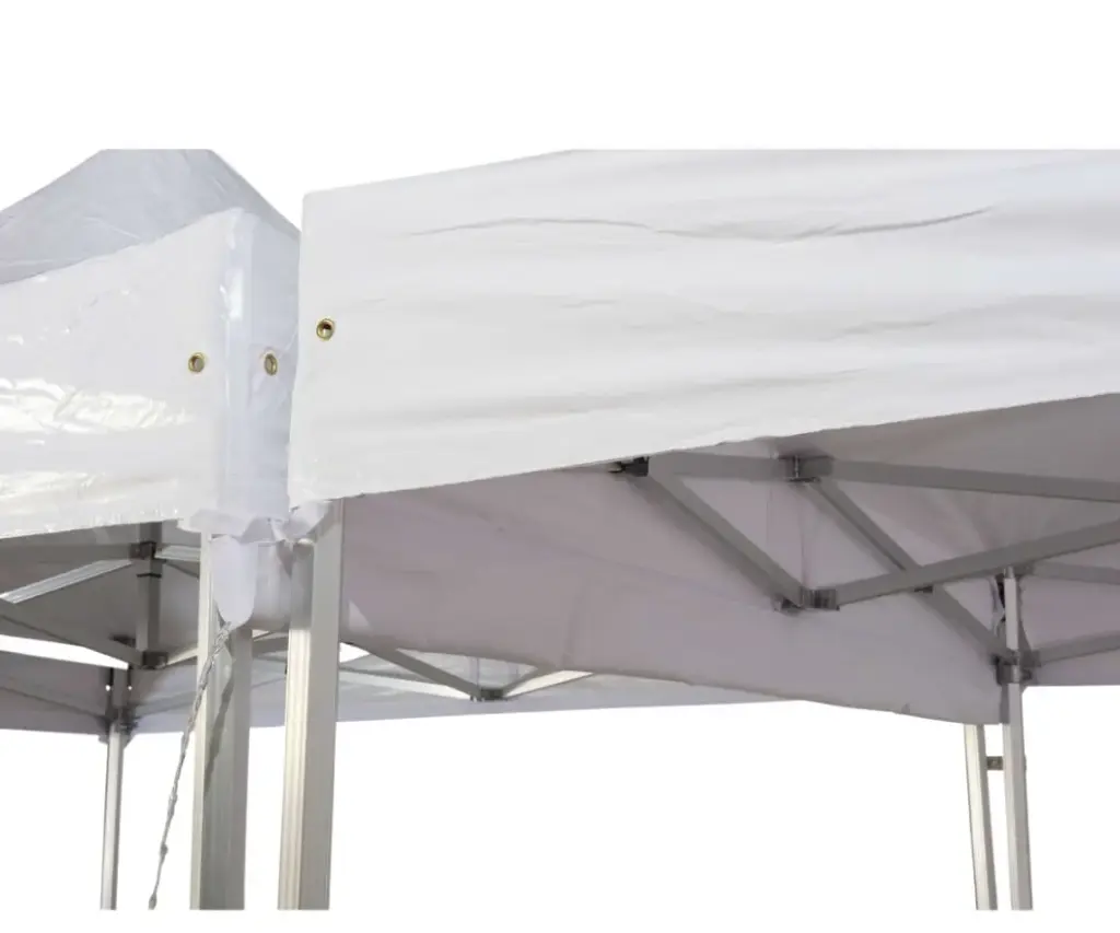 Gouttière 520g PVC Blanc pour tente pliante