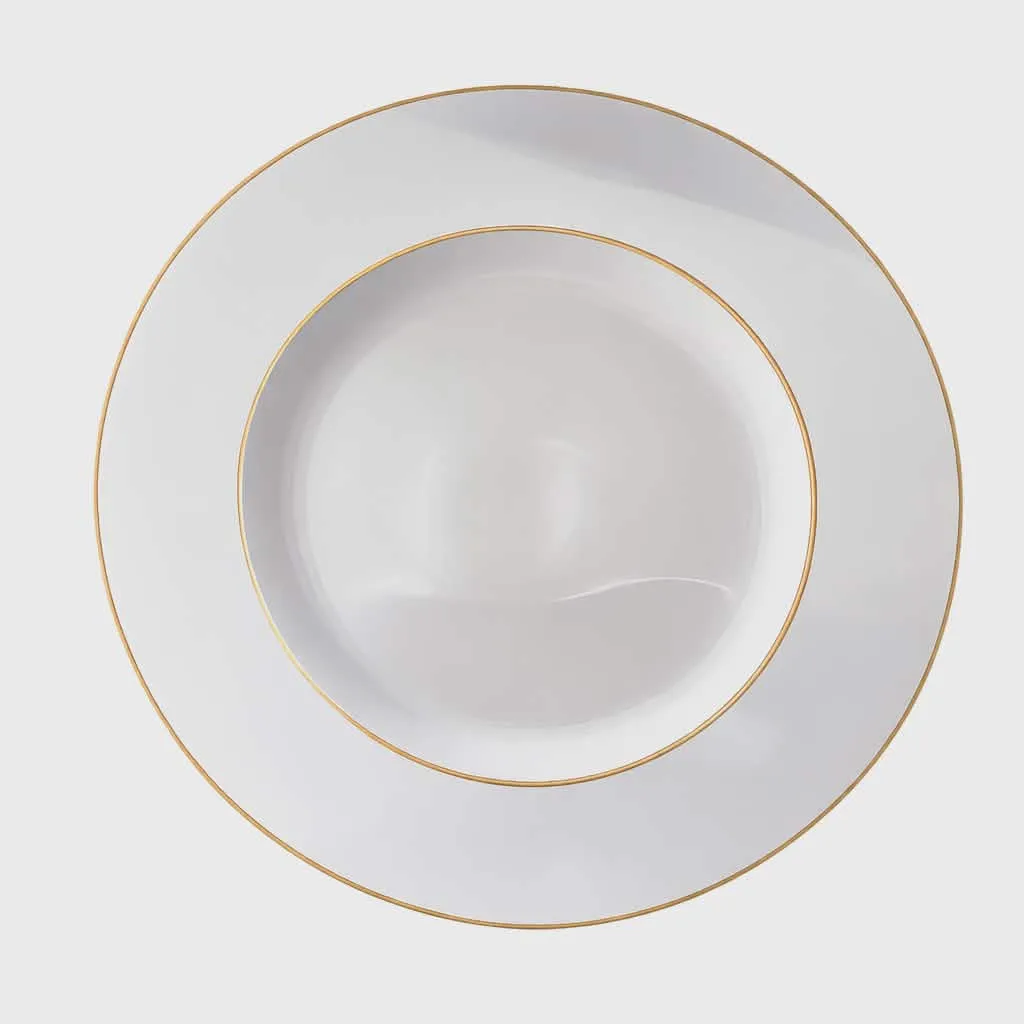 [ALD26] Assiettes liseré doré 26cm