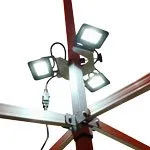 Éclairage LED 3 têtes