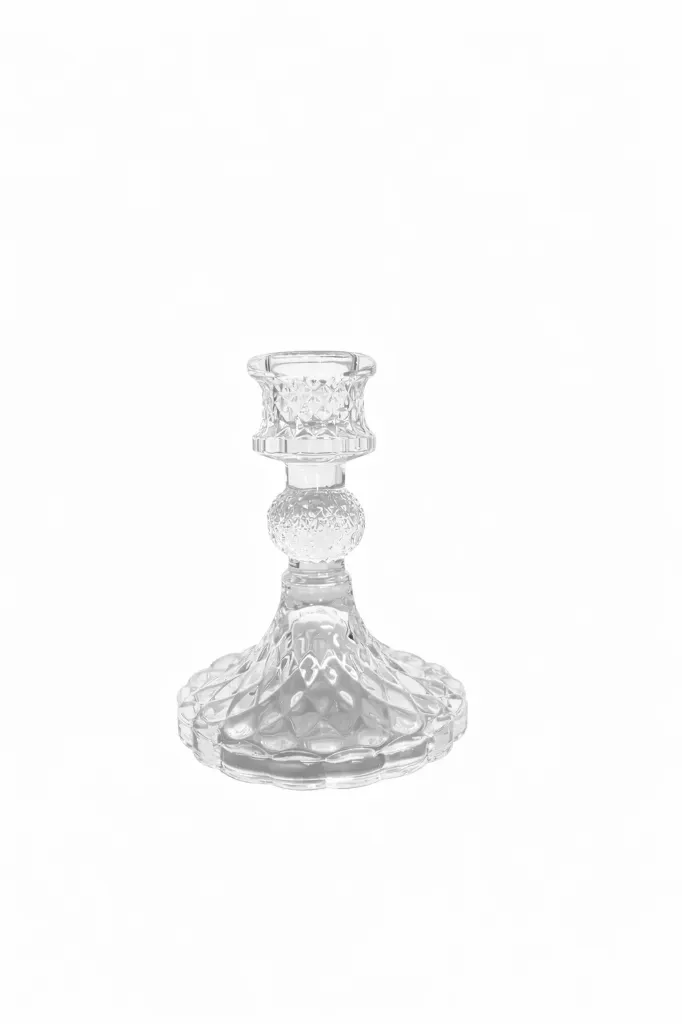 Porte bougie cristal