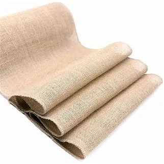 [CTTJ] Chemin de table en toile de jute