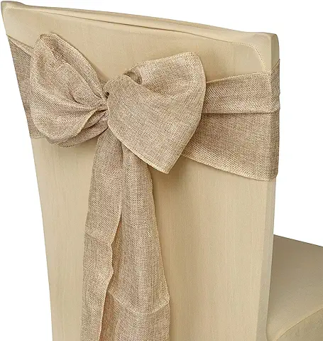 Noeud de chaise en toile de jute