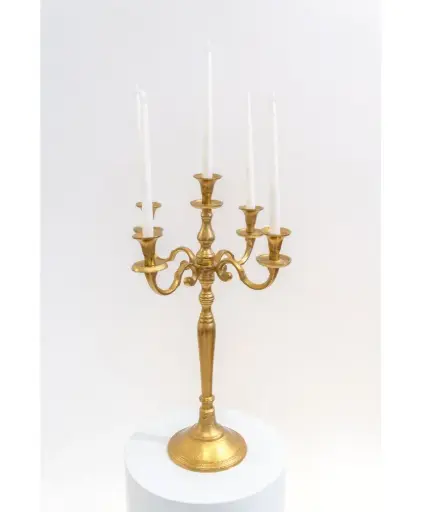[CD60] Chandelier doré 60cm