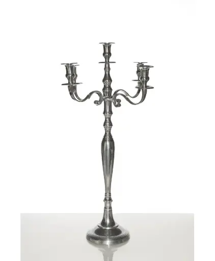 [CA80] Chandelier argenté 80 cm
