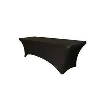 [HTRN] Housse table rectangulaire noire
